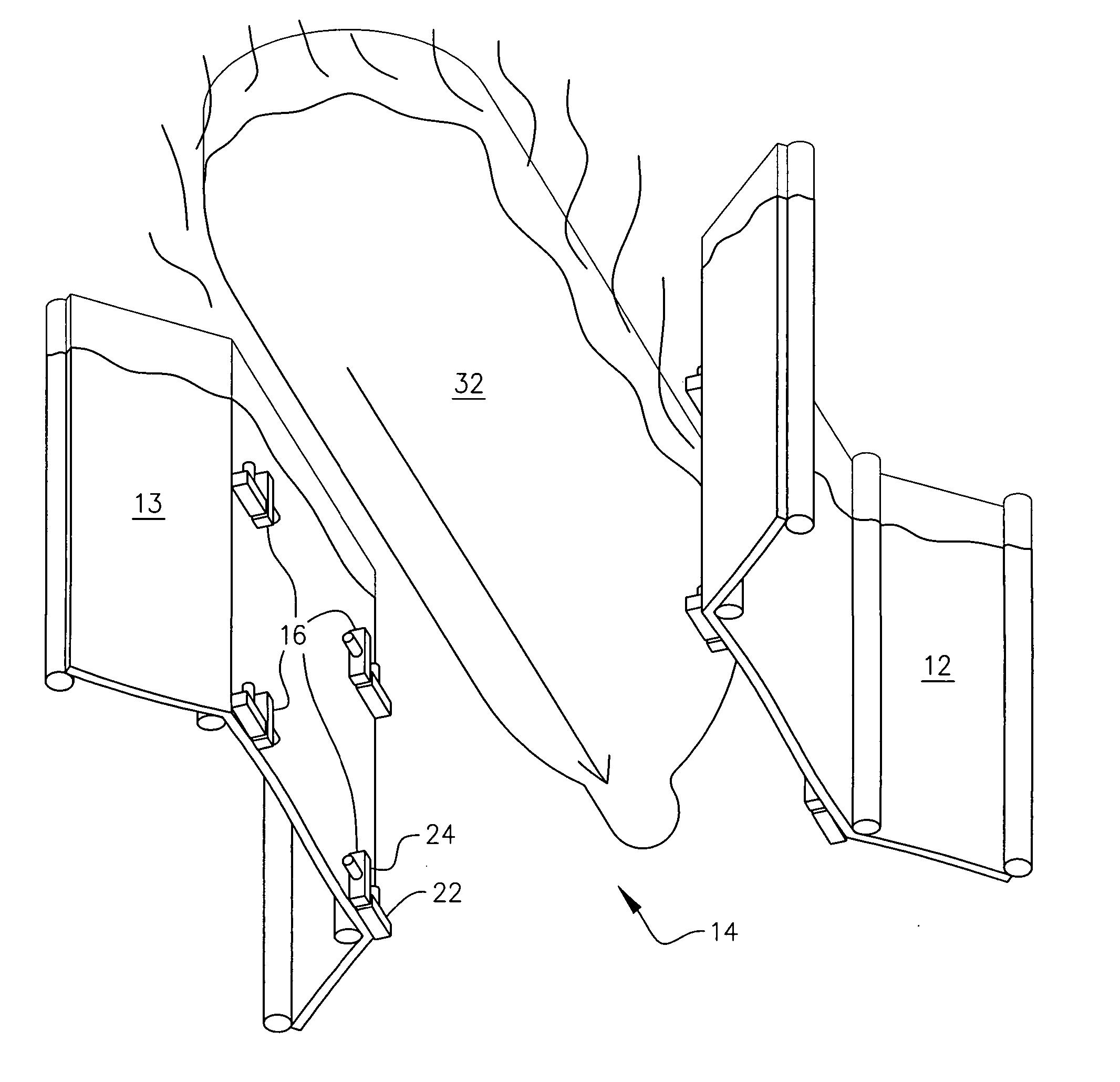 Underwater exterior ship hull imaging system employing a remote microprocessor controlled acoustic transducer array