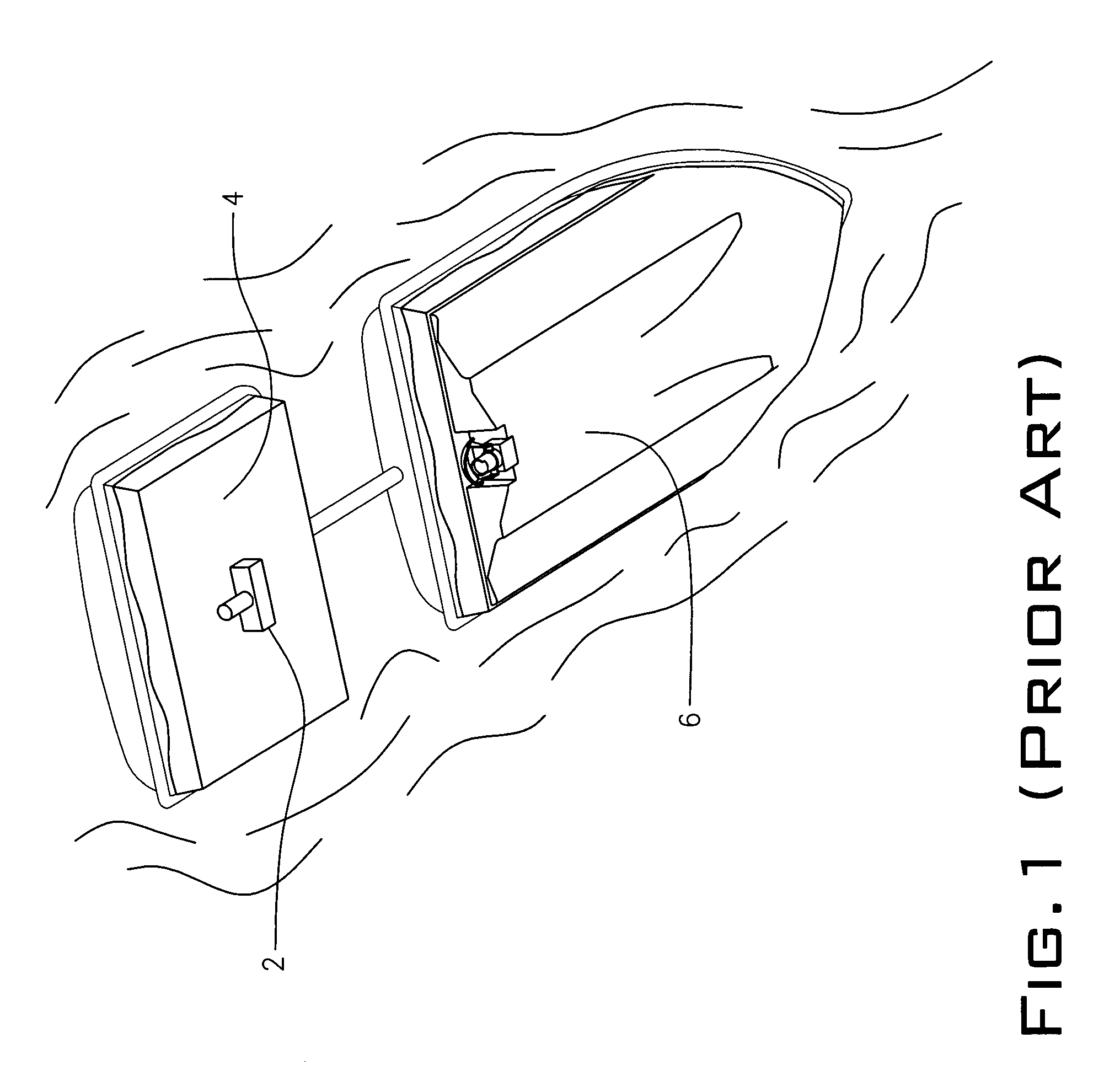 Underwater exterior ship hull imaging system employing a remote microprocessor controlled acoustic transducer array