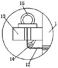 Hand pulled garbage collection device