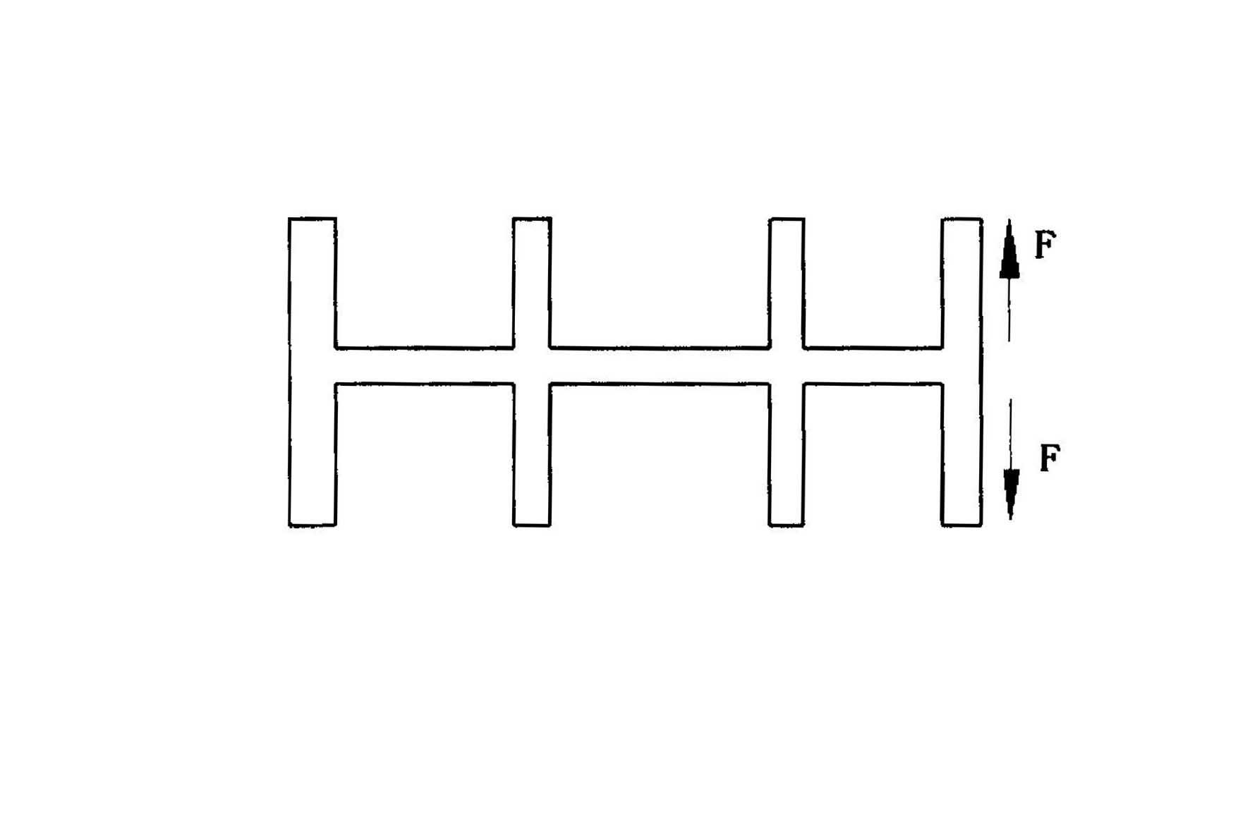 Deformation controlling method for machining double-side multi-rib structural part