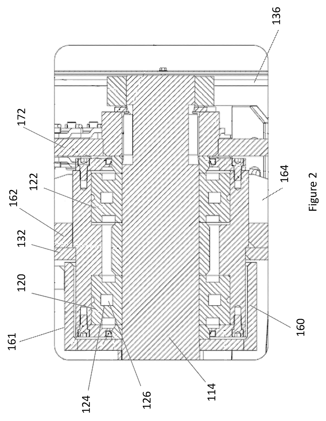 Cantilevered screw assembly