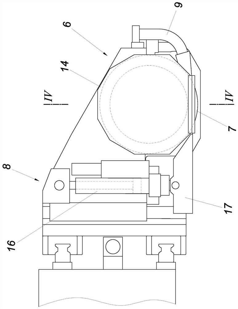 Processing device for rail systems in urban areas