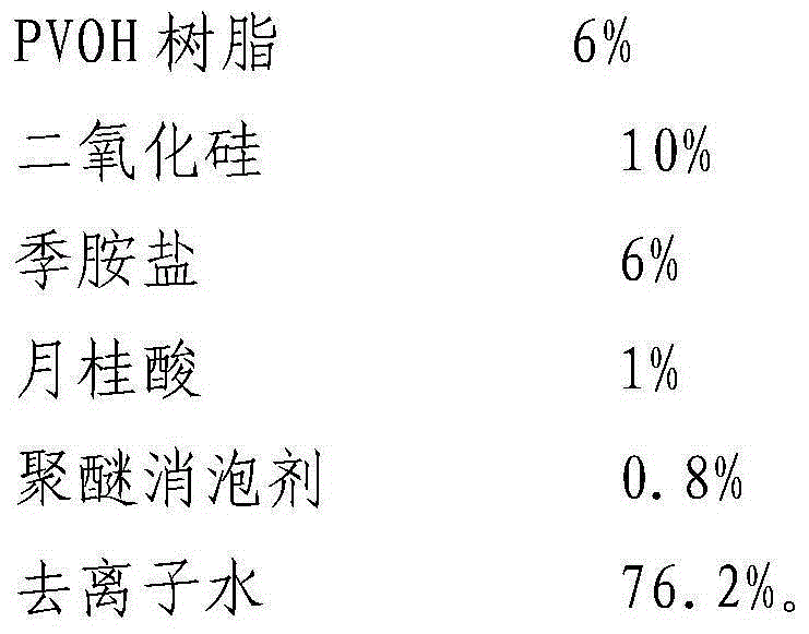 Digital inkjet printing material and preparation method thereof