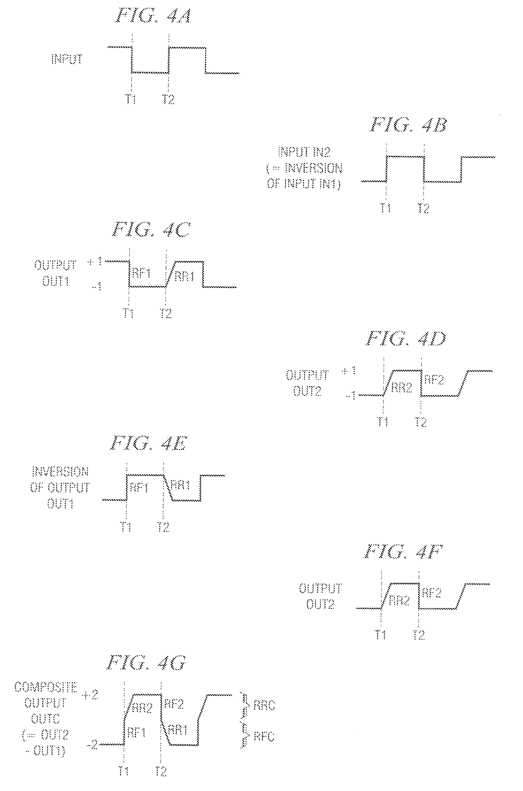 Method and apparatus for forming transient response characteristics