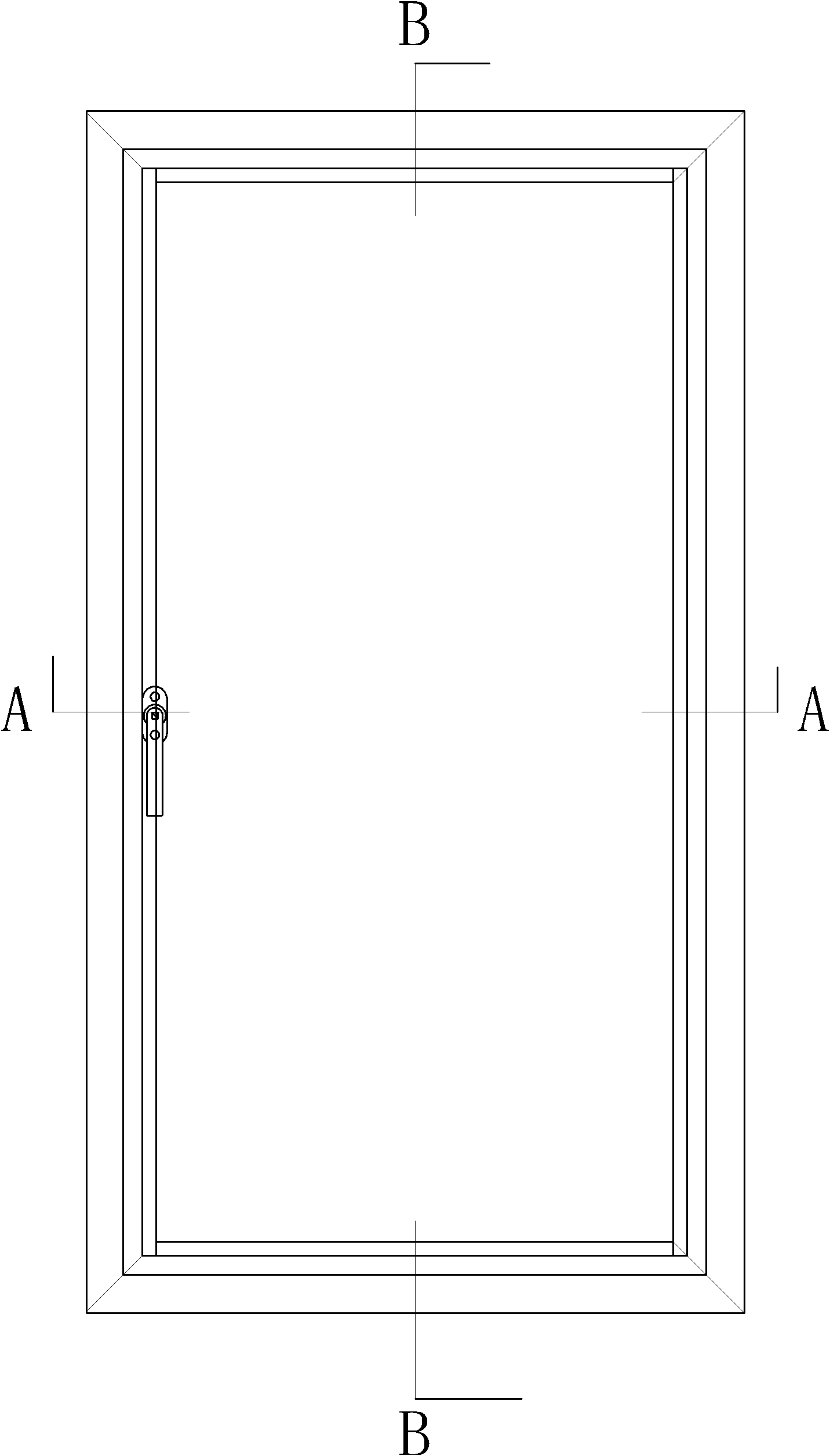 Novel heat-insulated energy-saving aluminum-alloy window