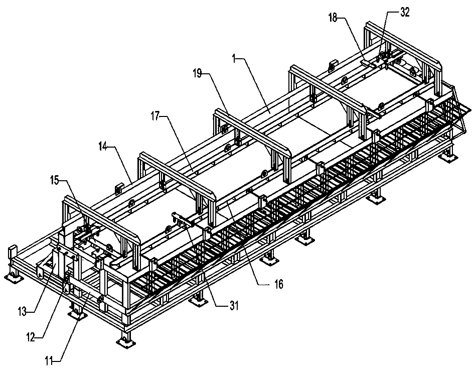 Adjustable prefabricated bare concrete production die