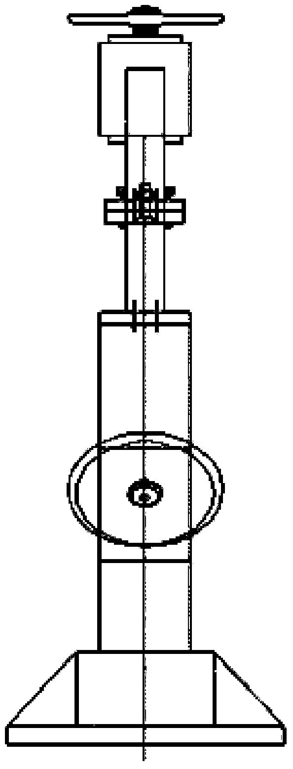 A kind of vacuum arc furnace auxiliary electrode external welding device and welding method