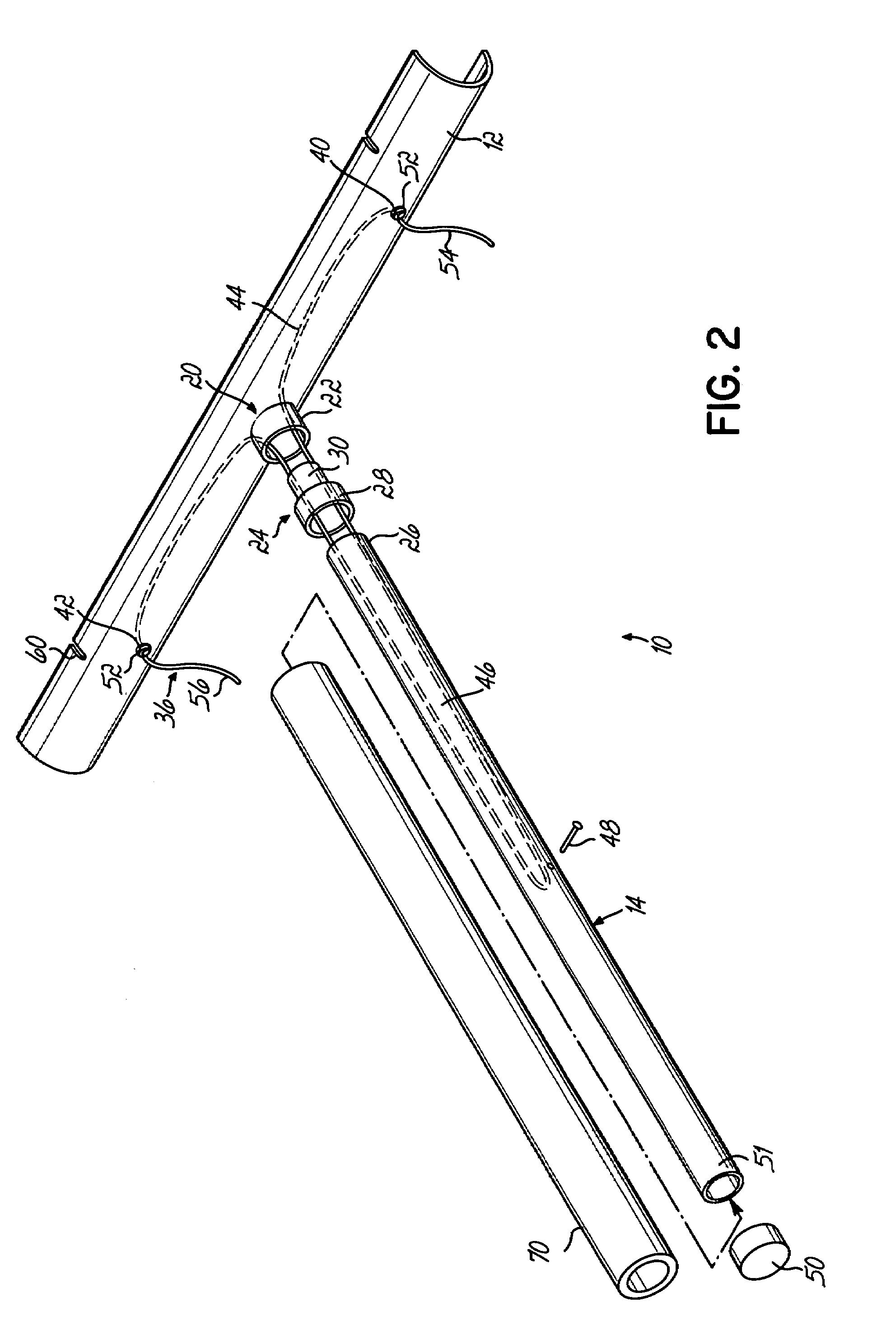 Training device for swimmers