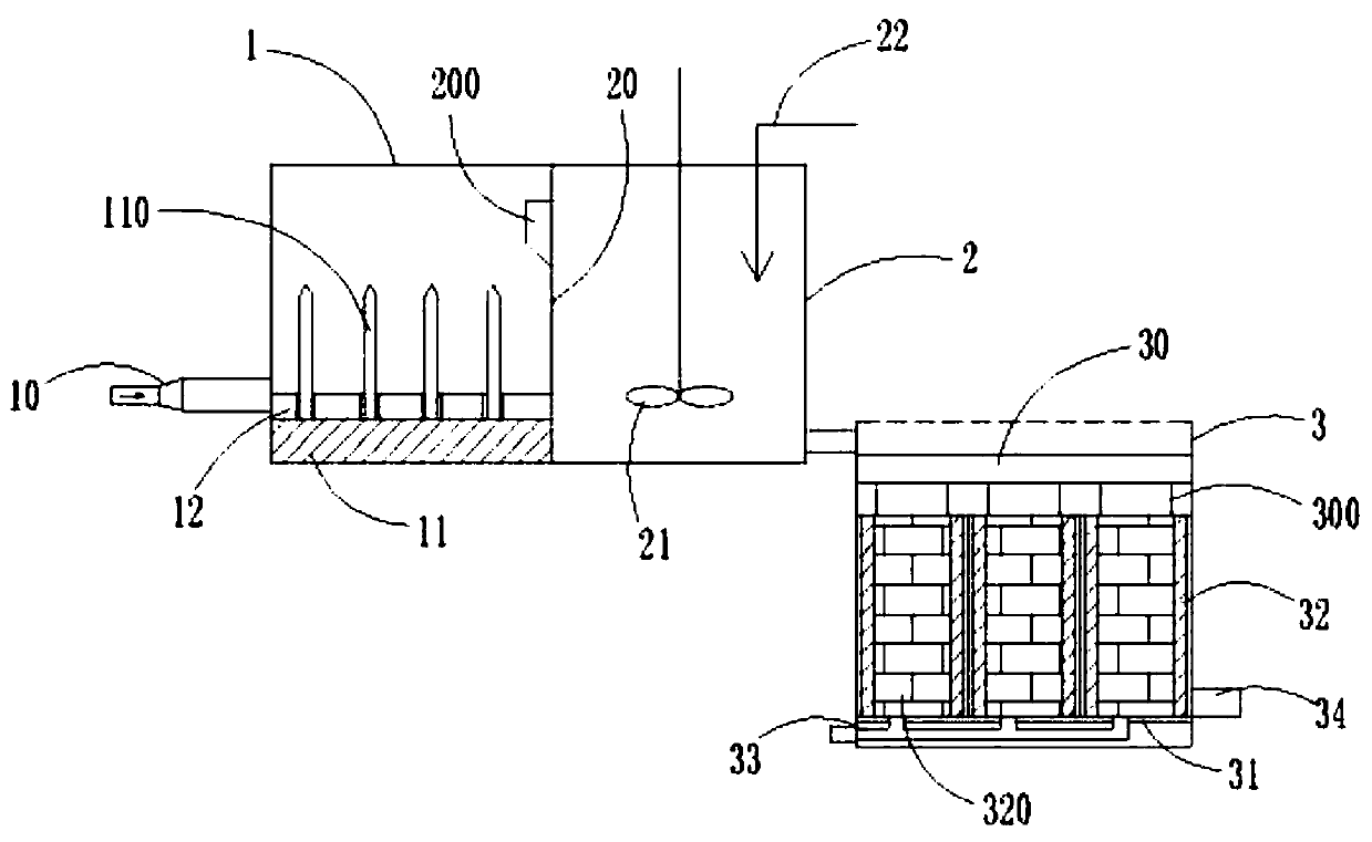 Denitrification filter tank for reducing carbon source consumption and operation method thereof