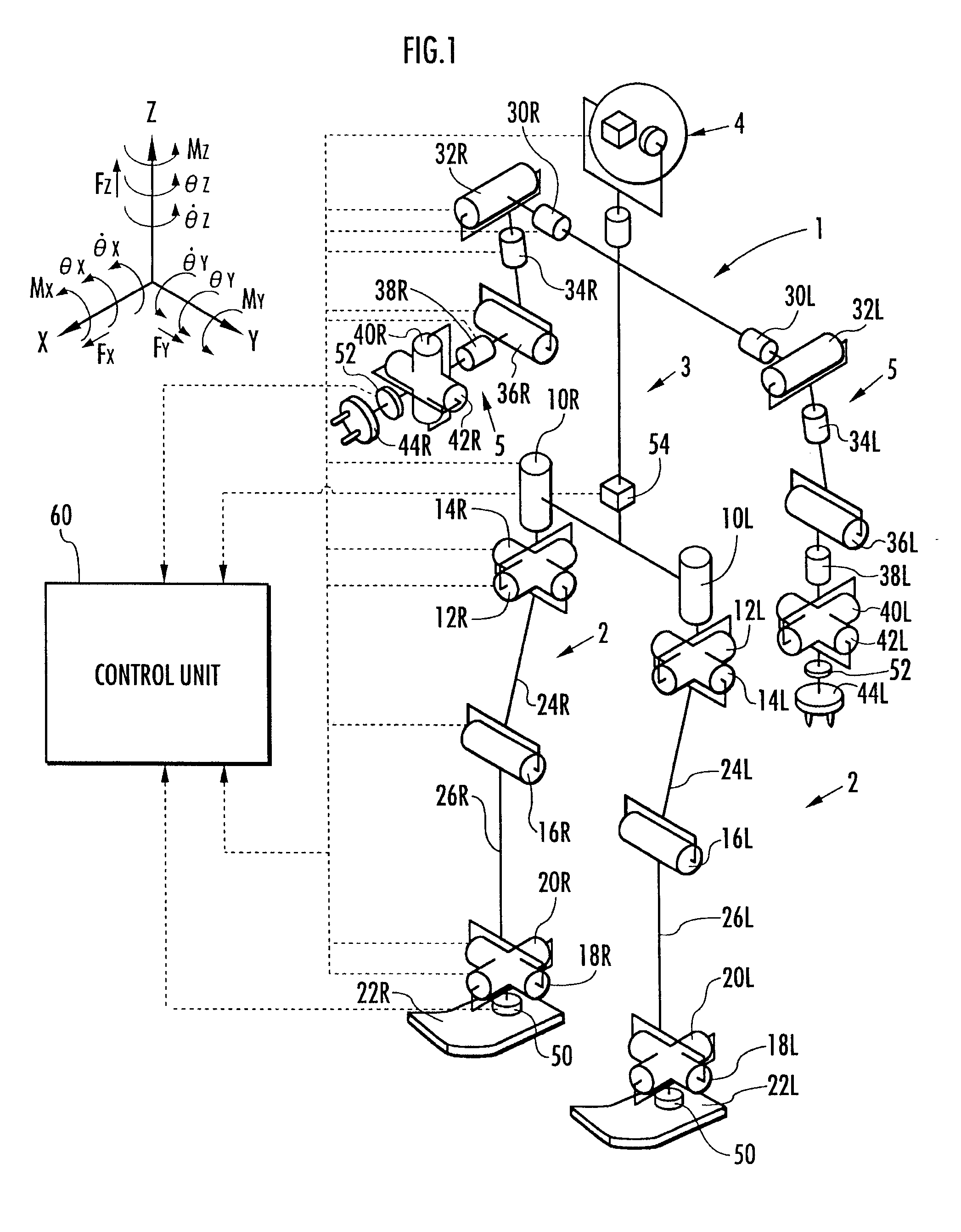 Gait Generating Device Of Legged Mobile Robot