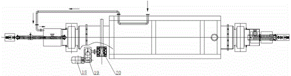 Biomass drum-type carbonization furnace