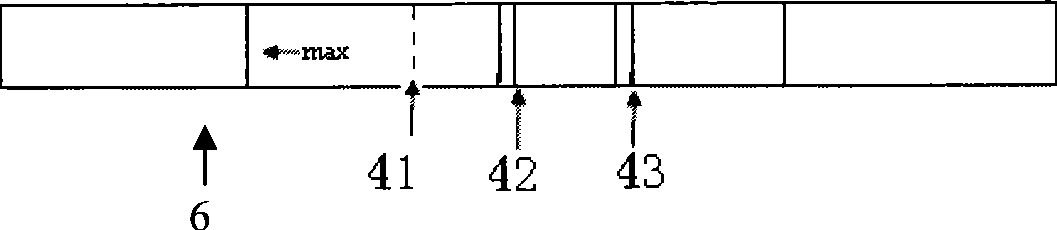 Clenobuterol hydrochloride detecting test paper and detecting method thereof