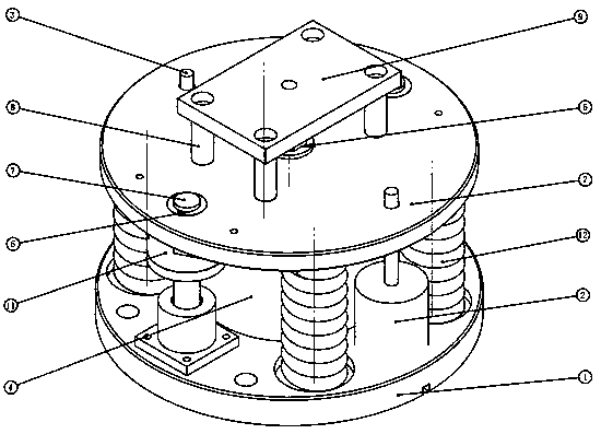 Multifunctional compound vibration isolator