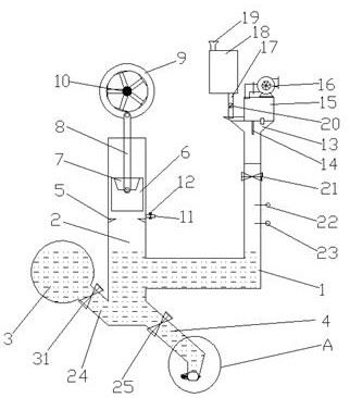 Filter stick center line glue applying device