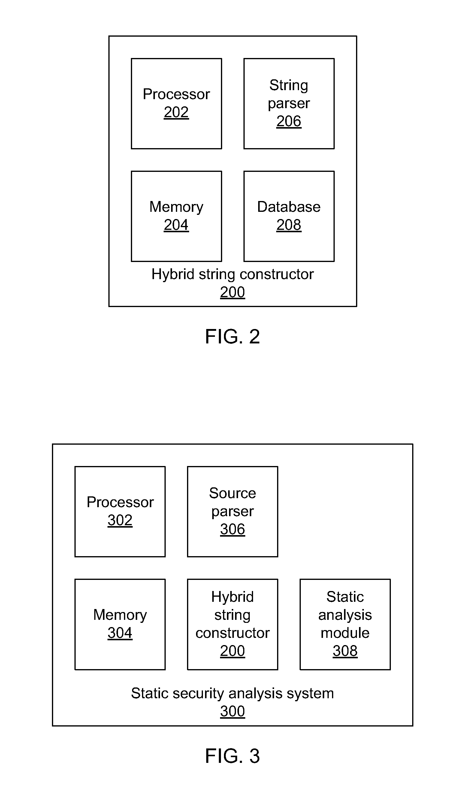 Static security analysis using a hybrid representation of string values