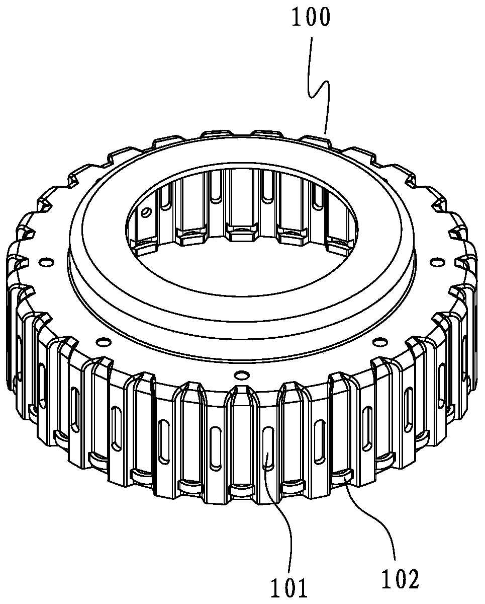 Clutch housing intelligent machining forming production line