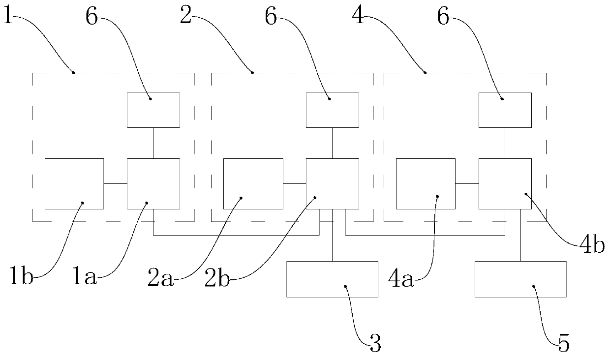 Chip-controlled civil air defense ventilation system