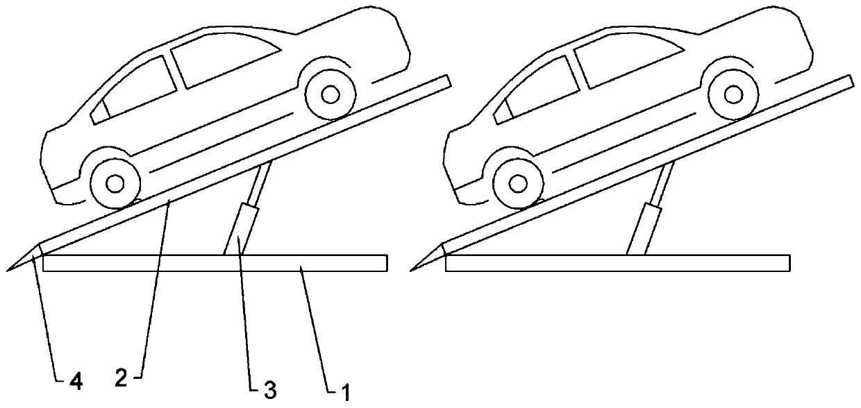 Space-saving intelligent parking system