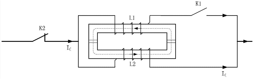 Current limited soft connecting/disconnecting device