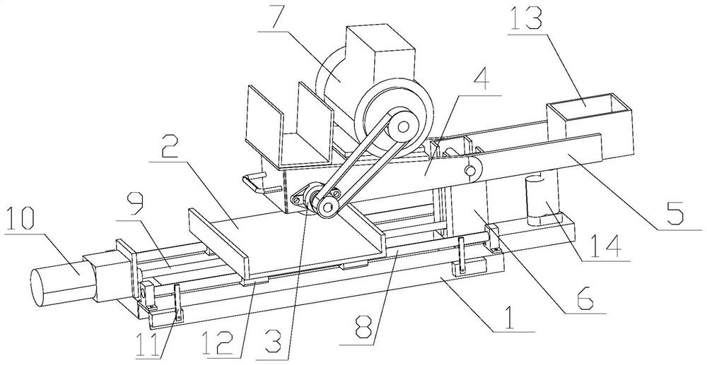 Rapid pavement abrasion test device