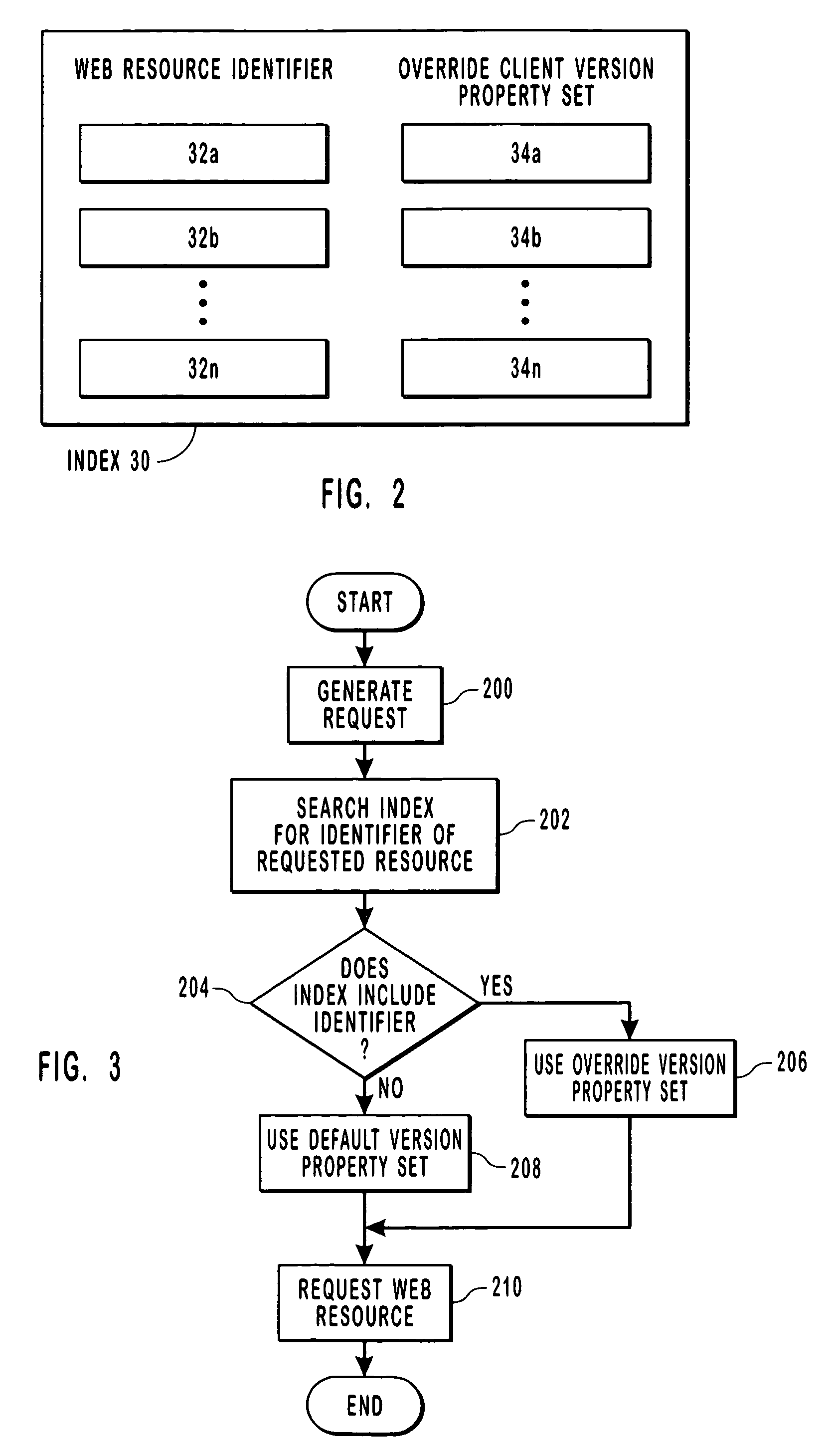 Client version advertisement service for overriding default version properties of client