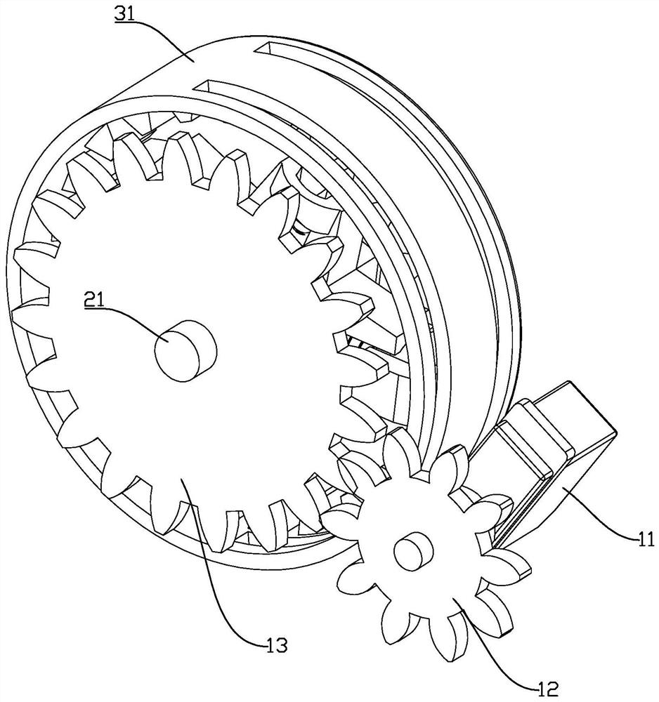 Integrated multifunctional power-assisted gearshift mechanism