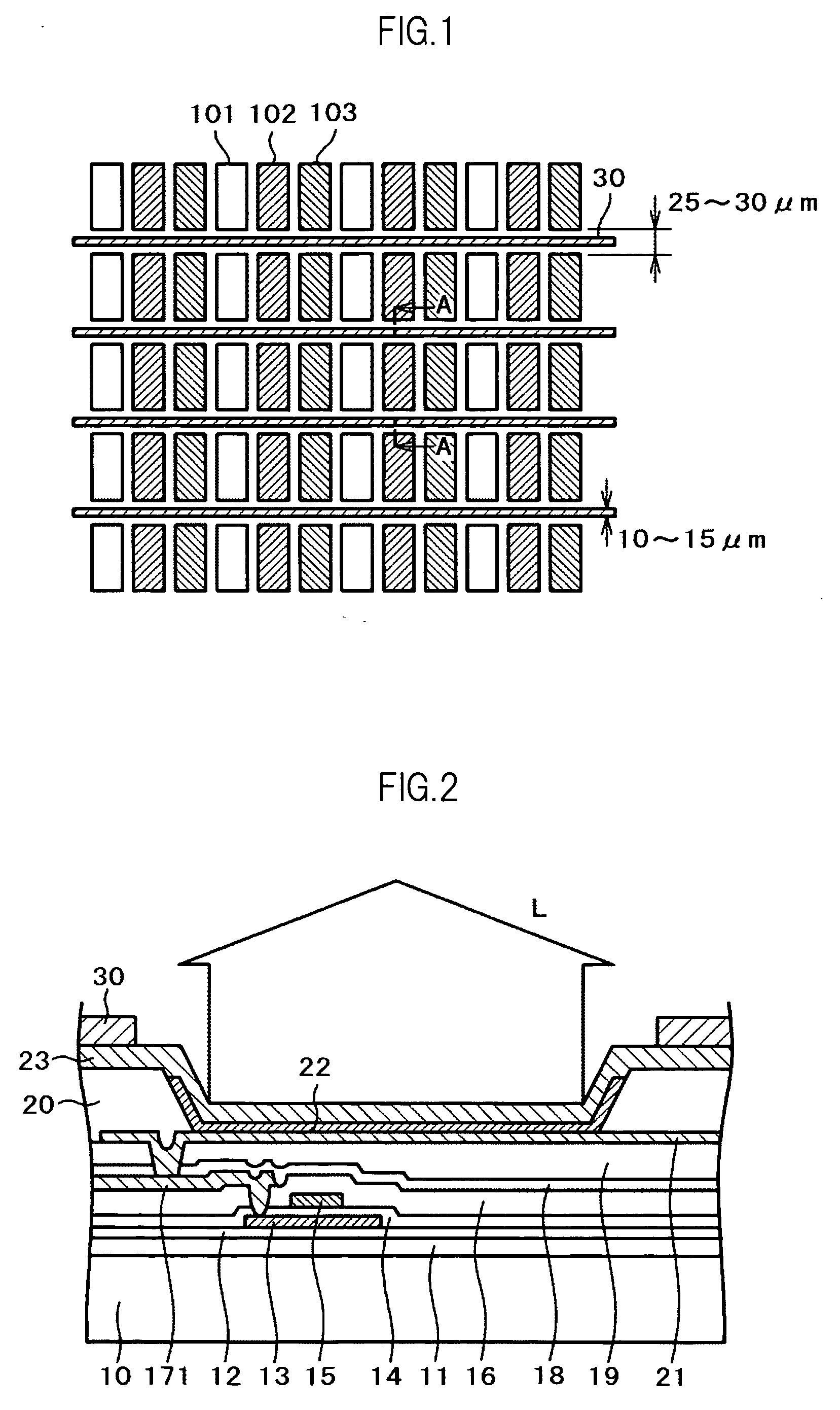 Organic electro-luminescence display device