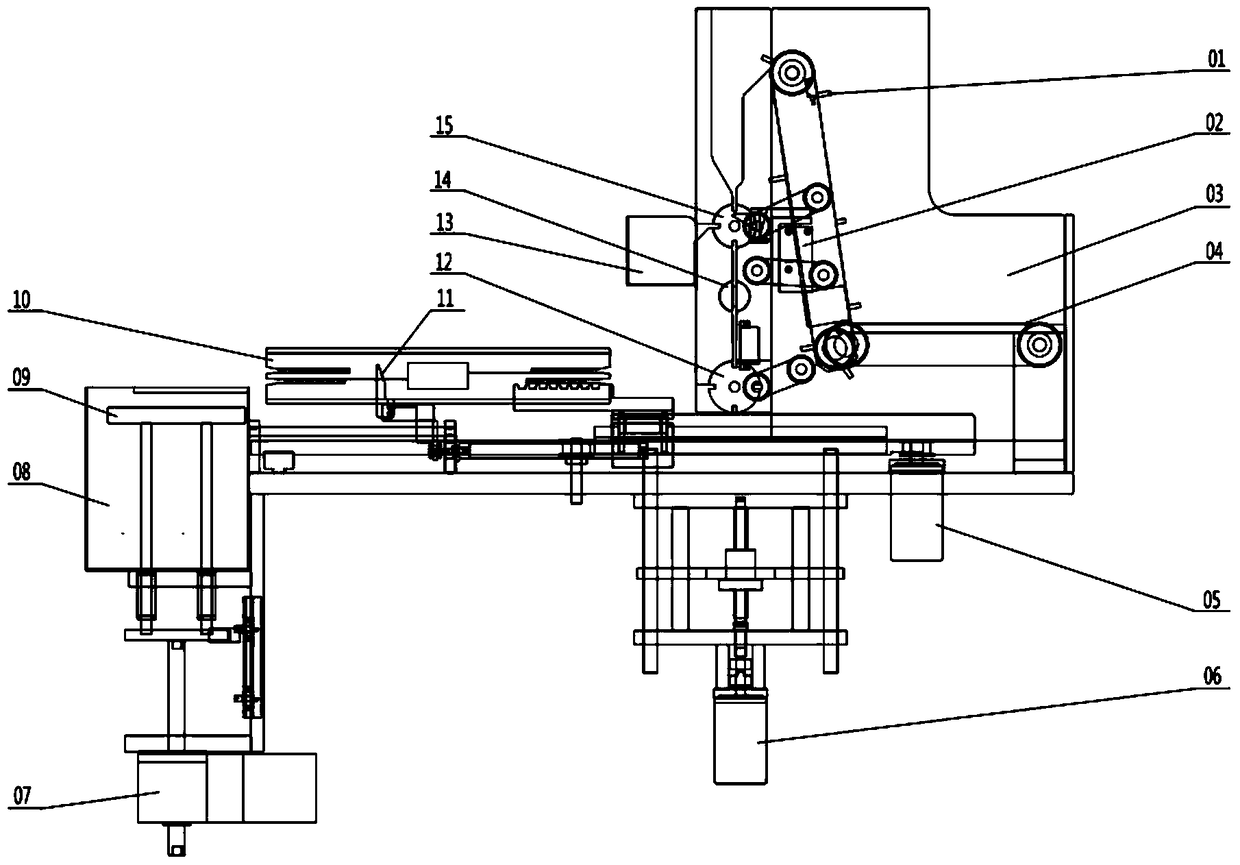 Tube supply method and tube supply device for material tube in integrated circuit packaging equipment