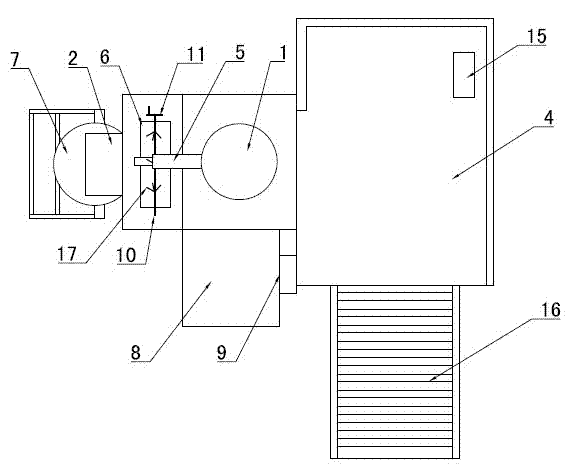 Dry-wet mixed granulation unit