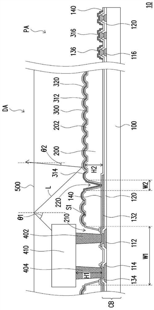 Light emitting diode display device and method of manufacturing same