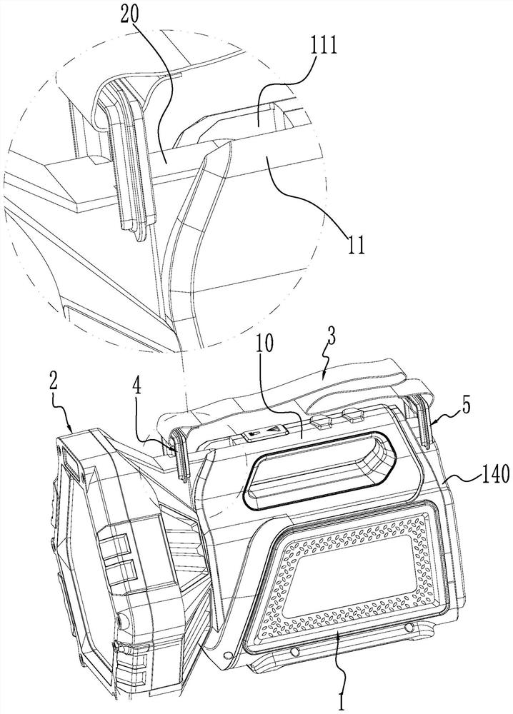 Hunting lamp capable of switching multiple modes