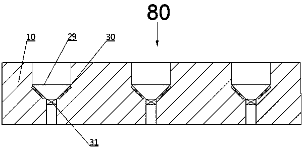 Automatic cement gum preparation device for blending, stirring and bagging materials according to formula