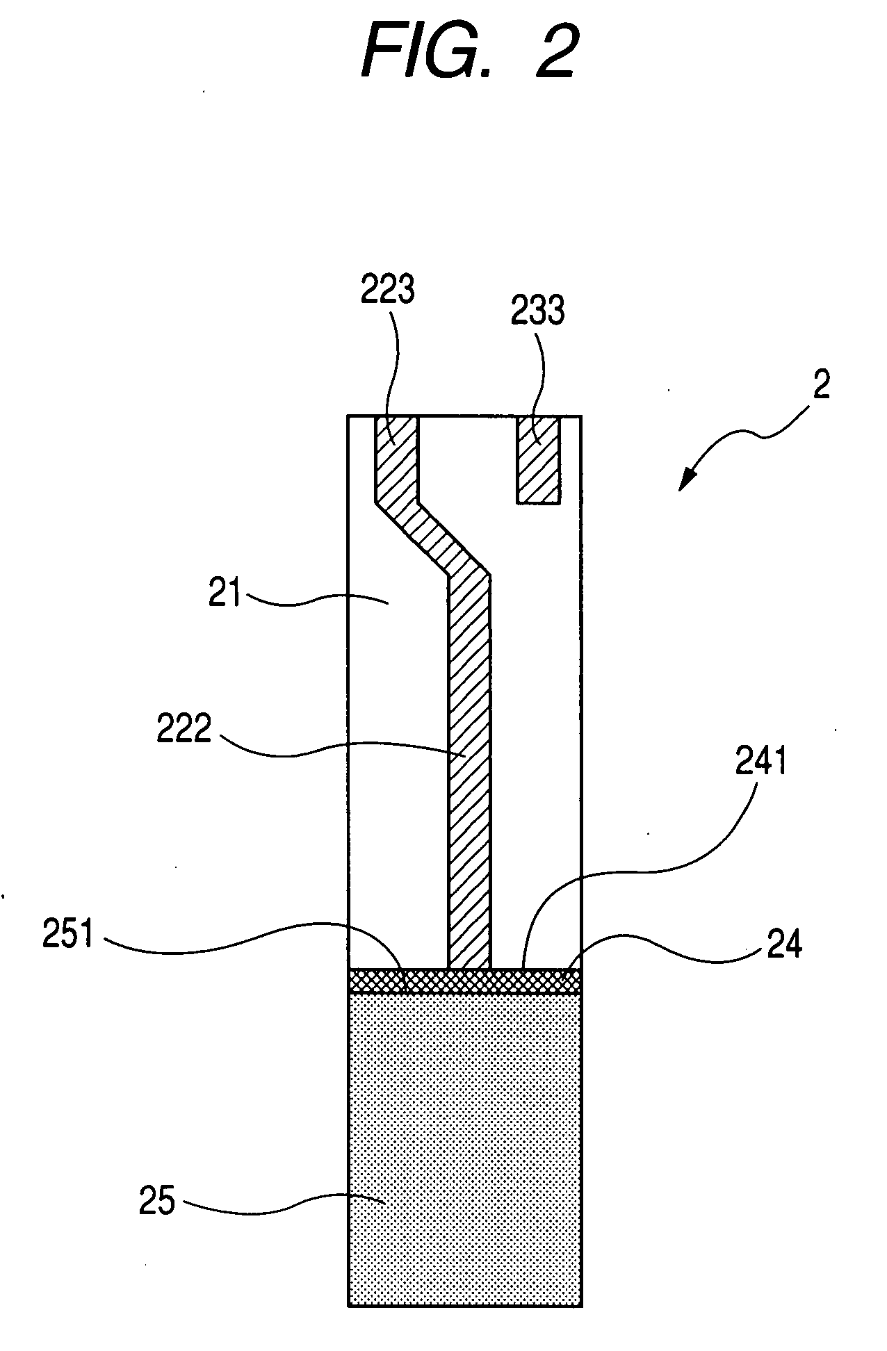 Structure of gas sensor ensuring adhesion of electric lead