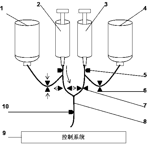 Automatic filled injection pump system