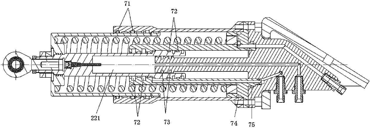 Hole sealing cover plate driving device with water drive