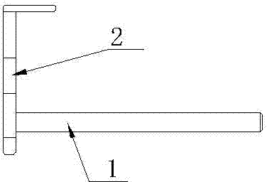 Device for introducing threads to threading hook for running stitch embroidery robot