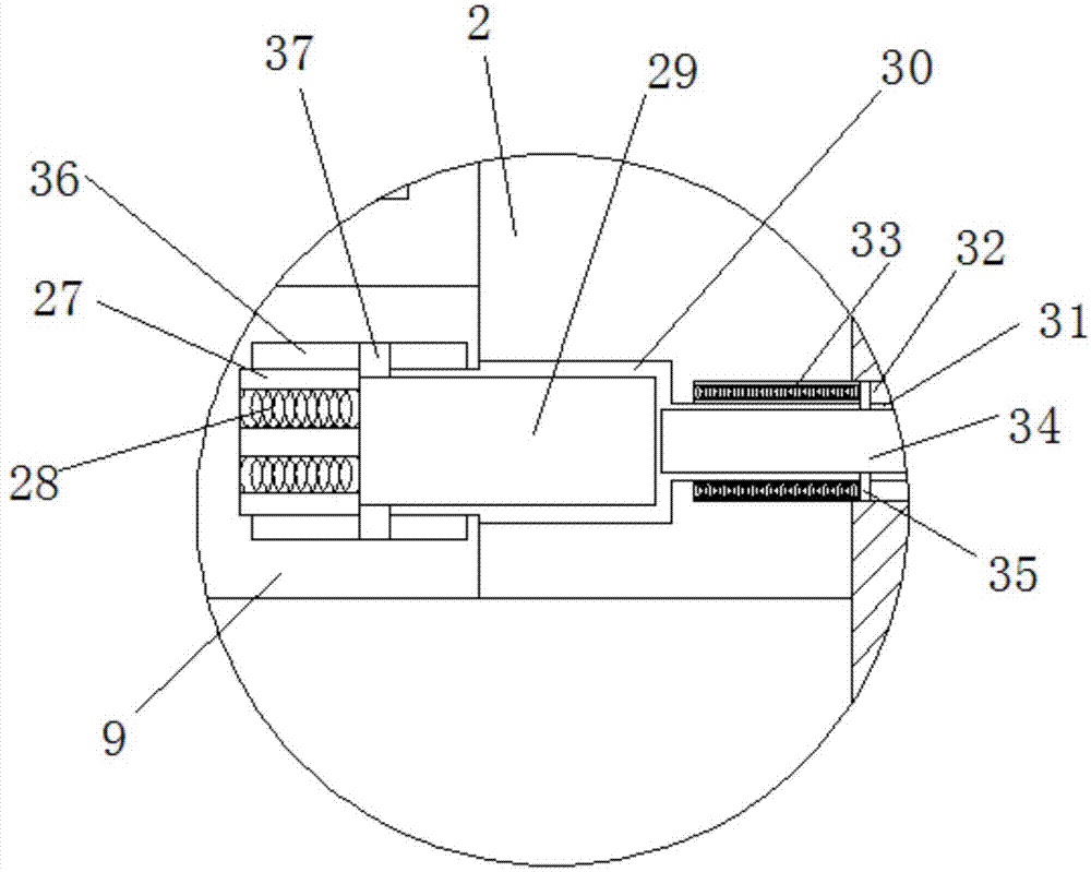 Efficient milling device for coix seeds