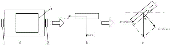 An emergency warning device for motor vehicles under low visibility conditions and its control method