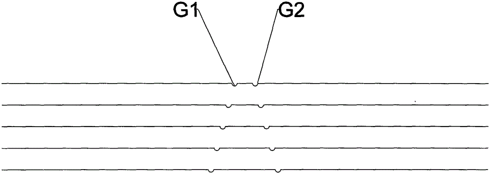 Method for indenting square back by using digital indenting machine