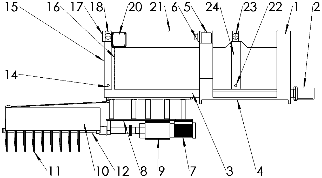 Green belt scarifier for road construction