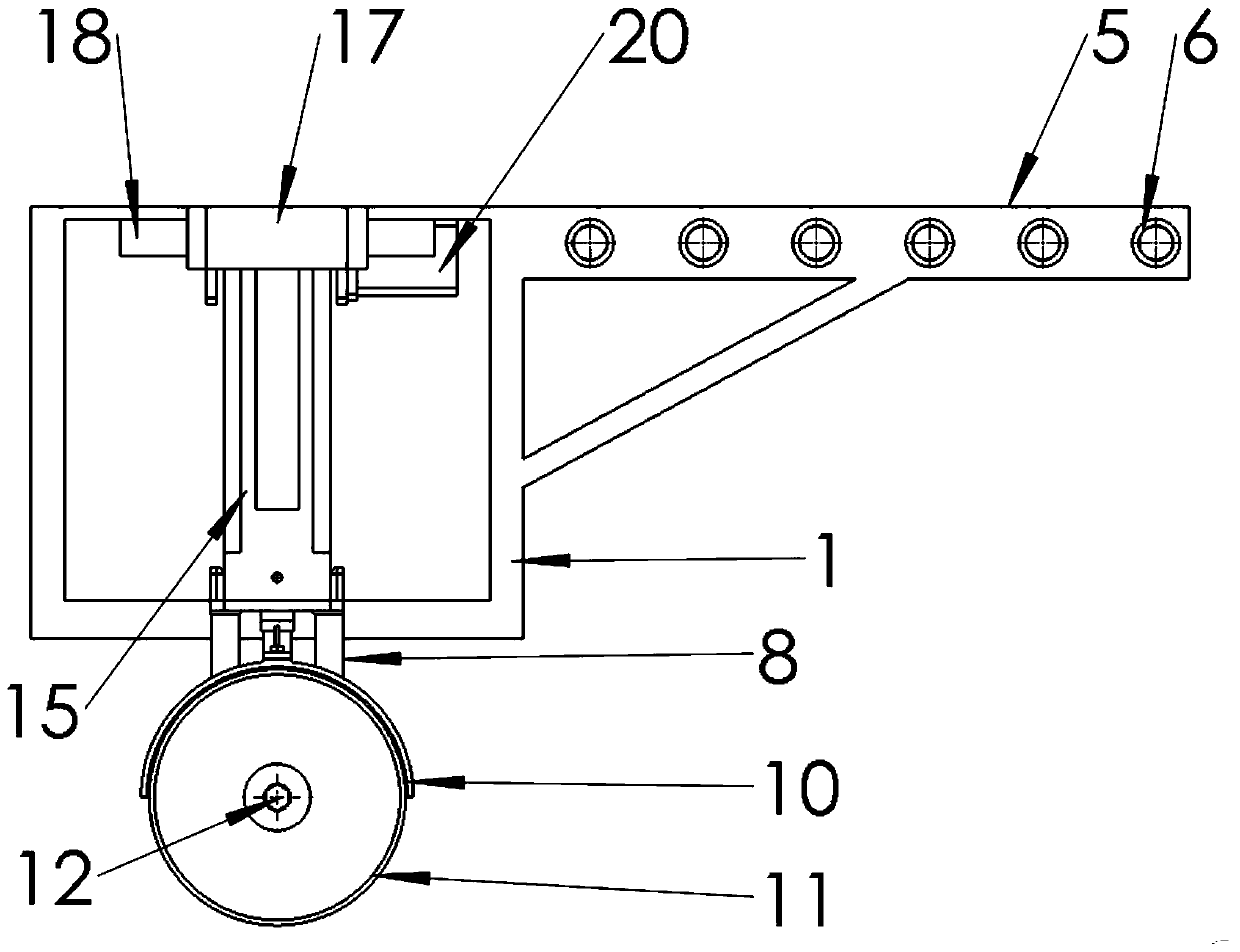 Green belt scarifier for road construction