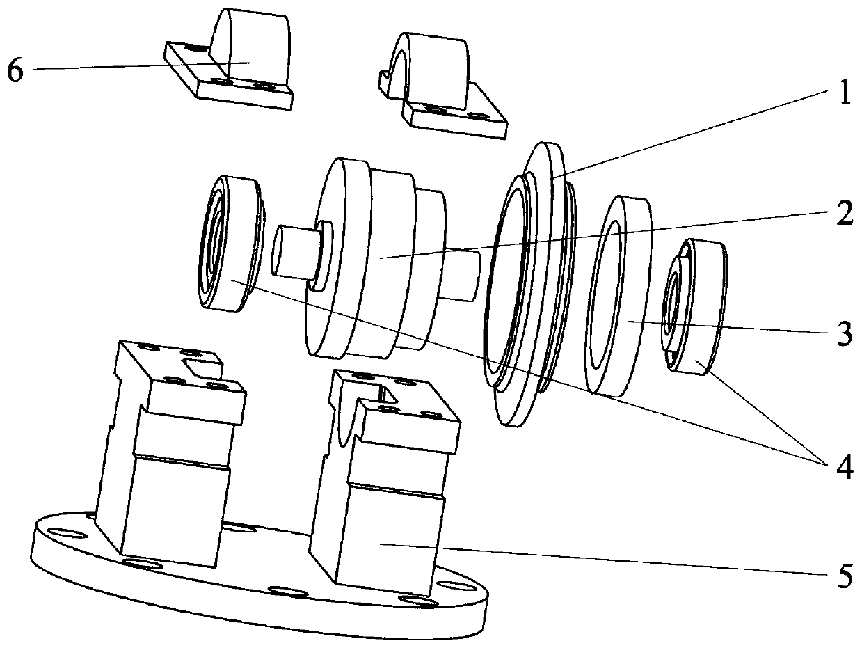 Scaling hob and cutter holder for TBM test bed