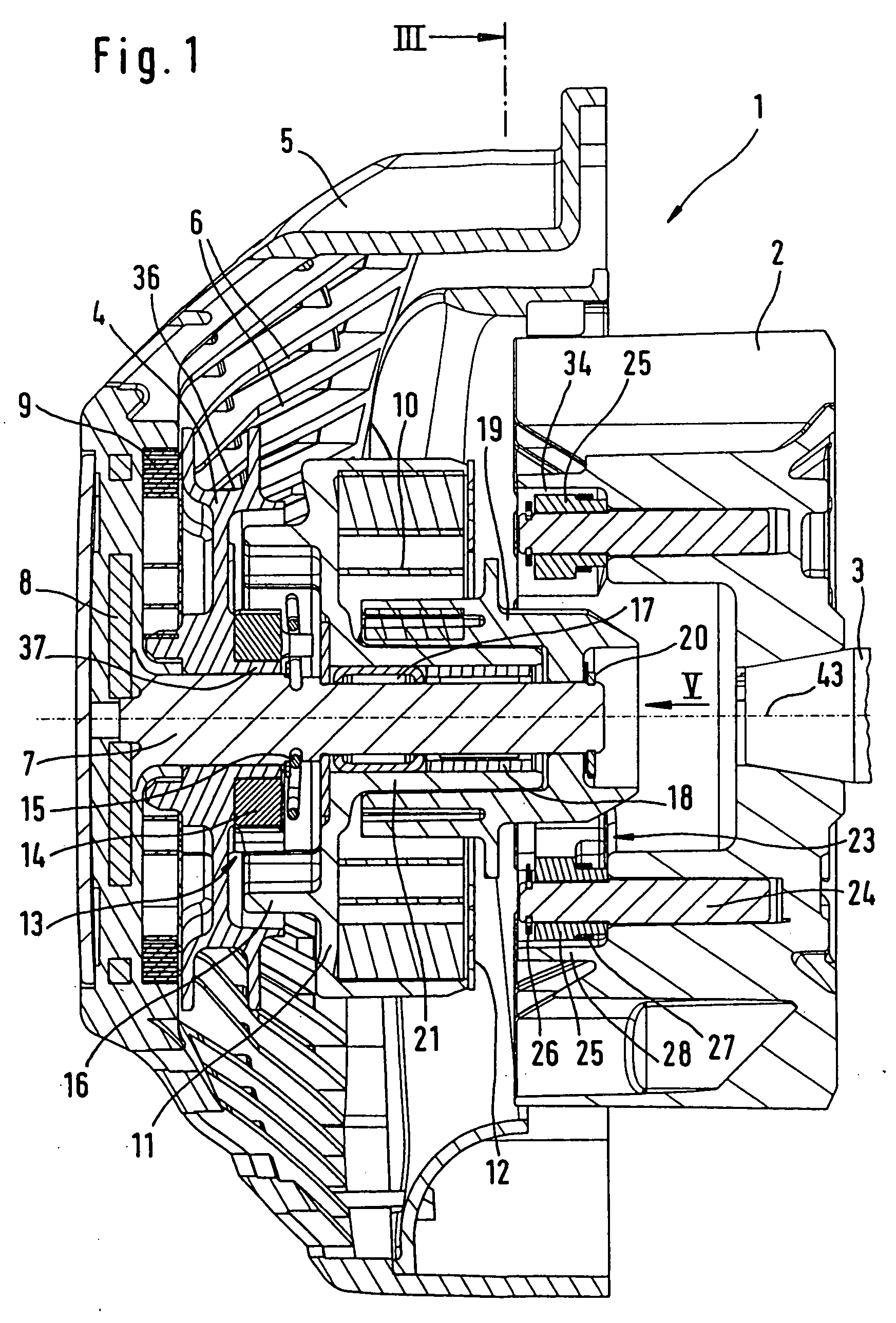 Starter device for an internal combustion engine