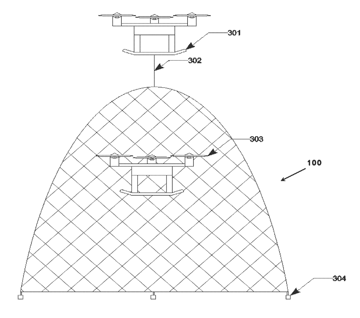 System and method for arresting and neutralizing unmanned vehicles