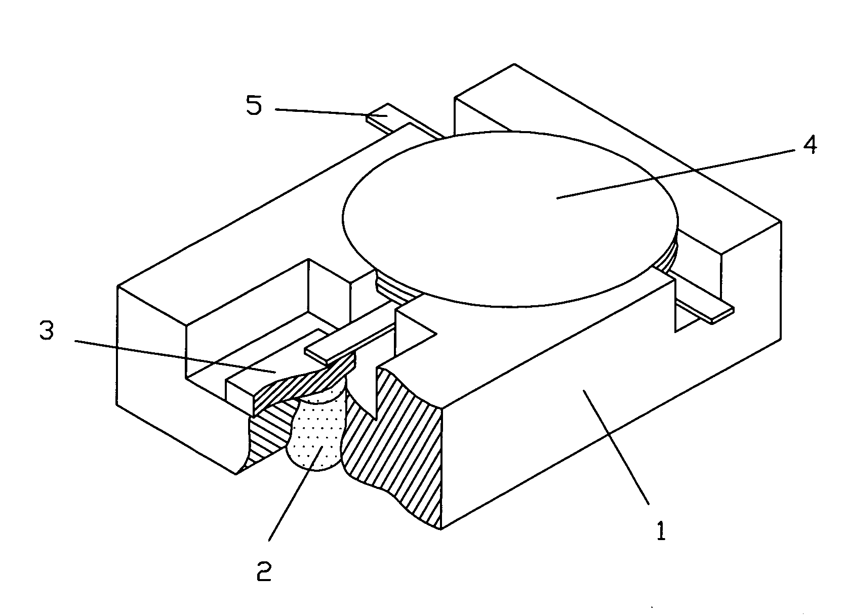 Nonreciprocal device having heat transmission arrangement