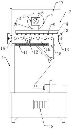 Drying mechanism for silk reeling machine