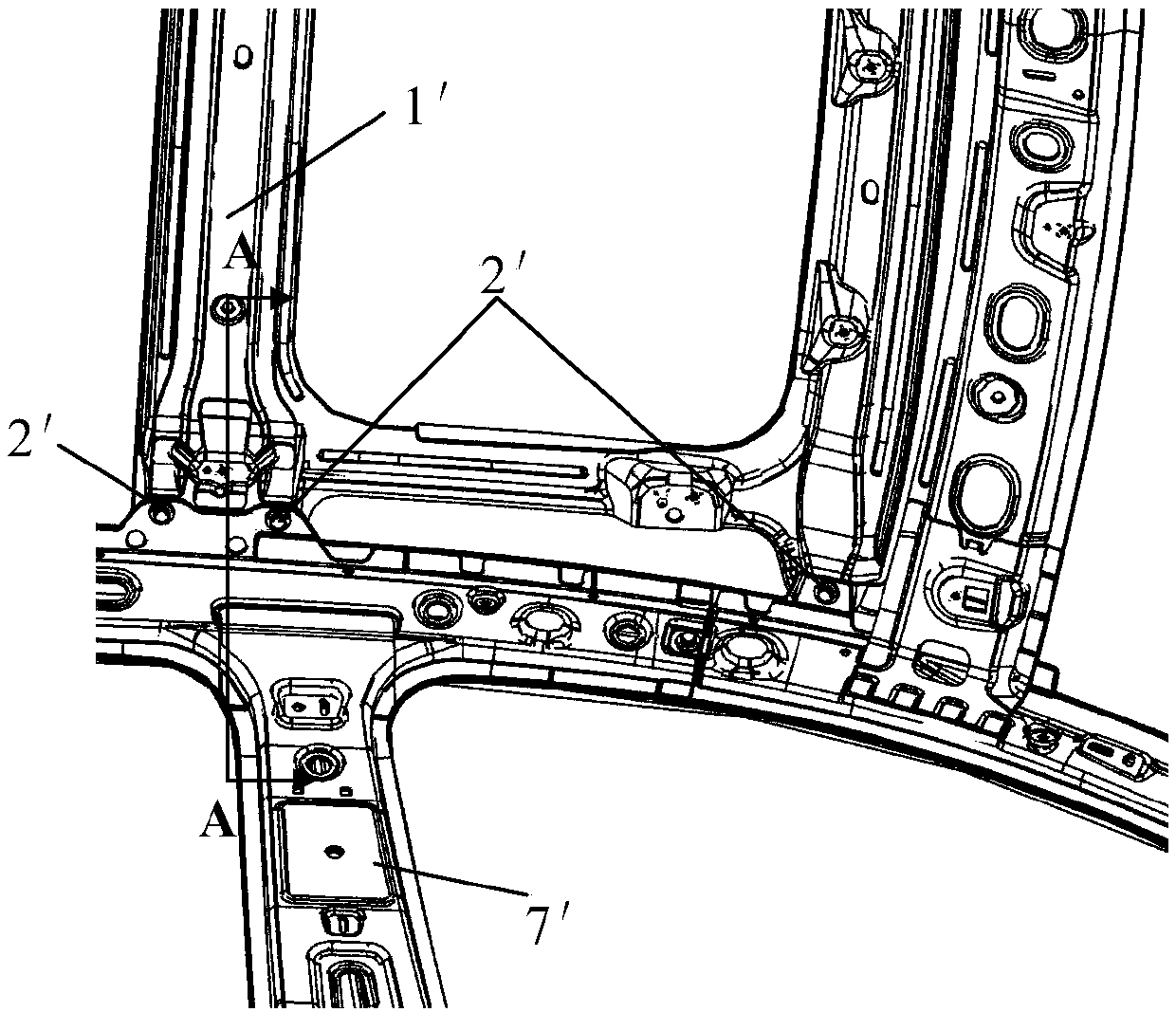 Skylight frame reinforcing assembly