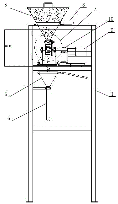 Method and device for adding anti-counterfeit material in papermaking process