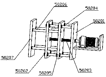 Flashboard lifting device used for energy storage power station