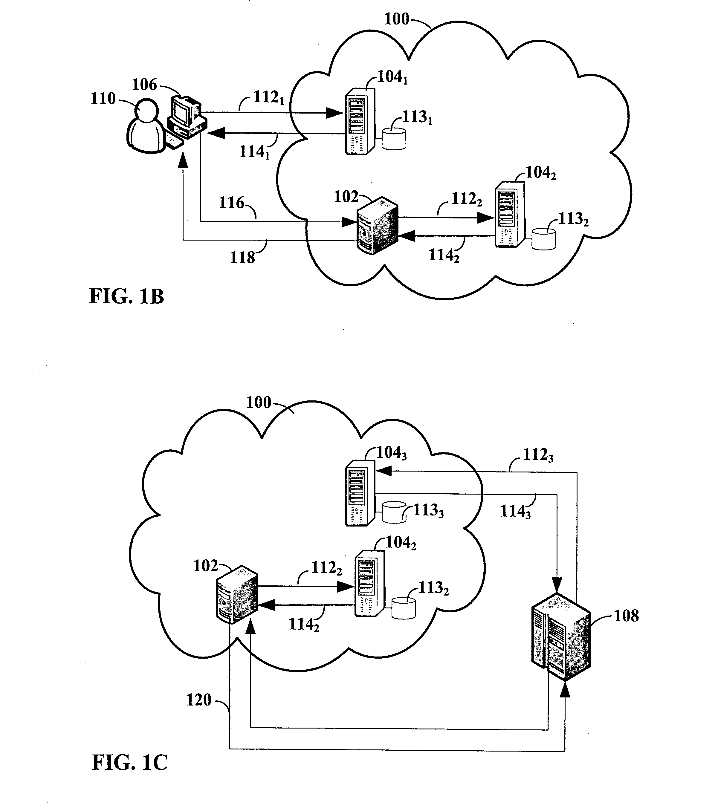 Distributed computer systems with time-dependent credentials